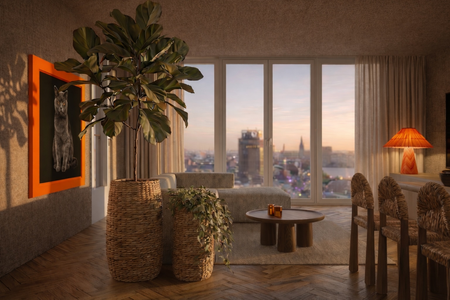 Living Room, Interieurontwerp woonkamer